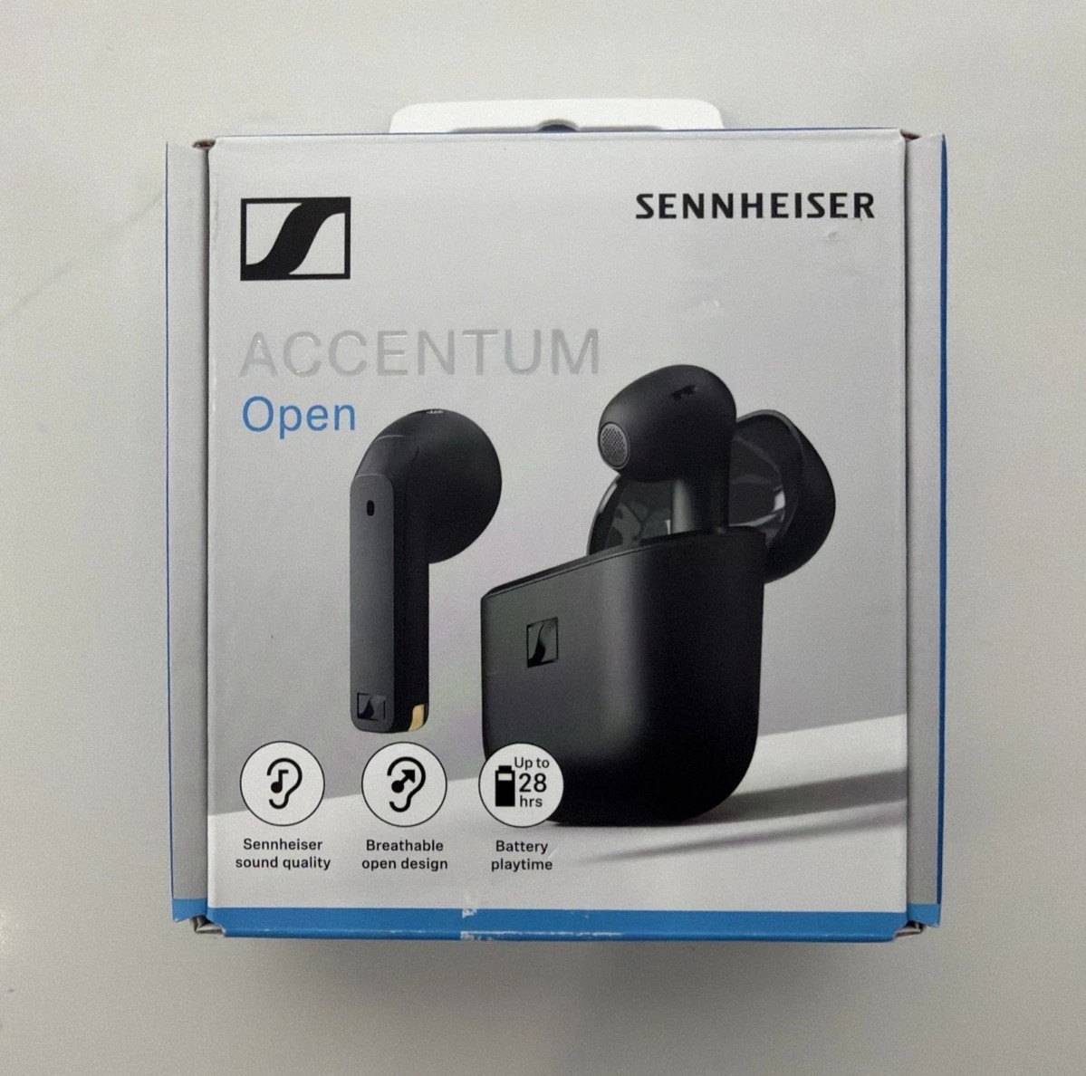 Sennheiser ACCENTUM Open Wireless Earbuds – Black