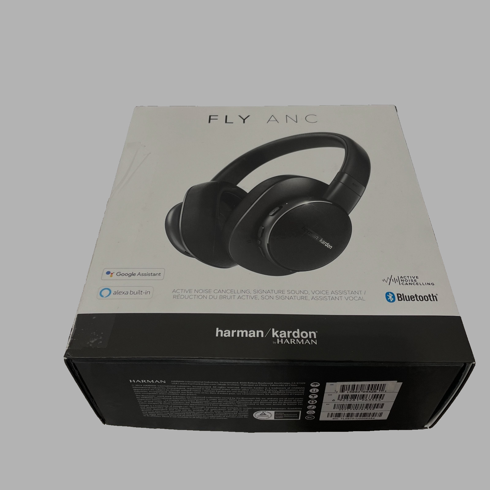 Harman Kardon Fly Wireless Over-Ear Headphones – Black, Large