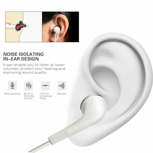 10 Pack Super Bass Headset 3.5mm In-Ear Earphone Stereo Earbuds Headphone Wired