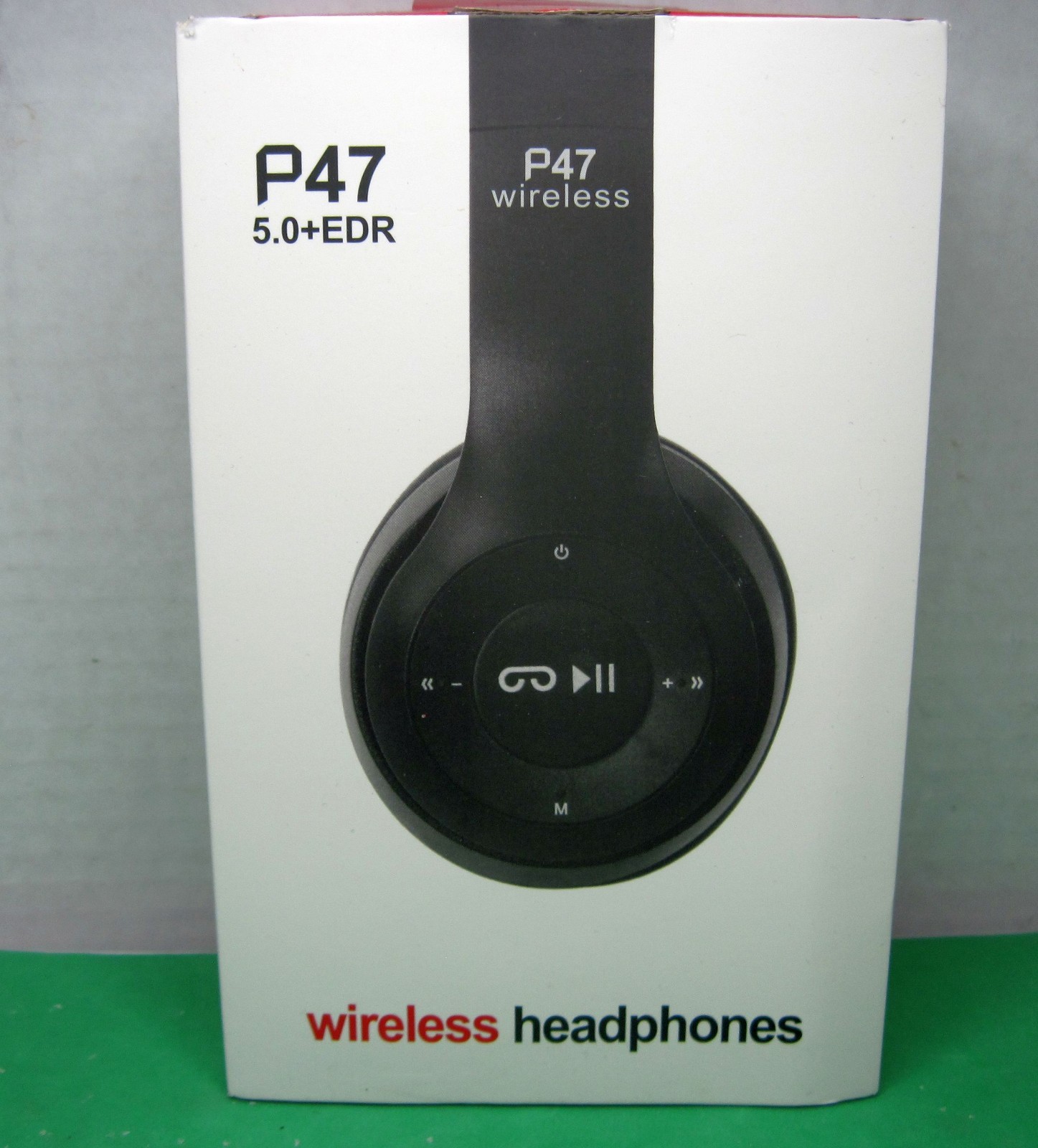 P47 Wireless Bluetooth with Noise Cancelling Over-Ear Folding Headphones Boxed