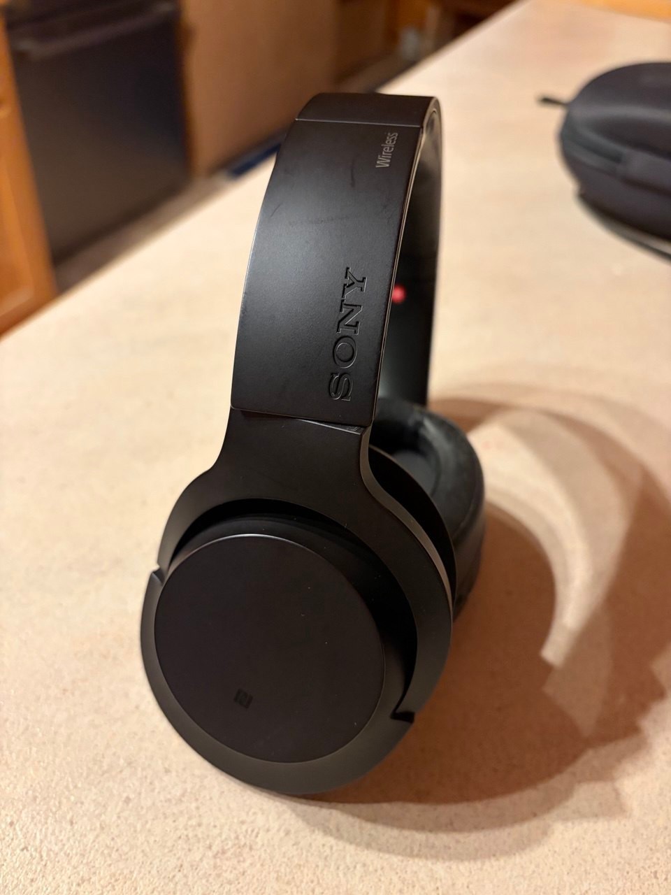 Sony Wireless Noise Cancelling Headphones H.Ear On MDR-100ABN – Black