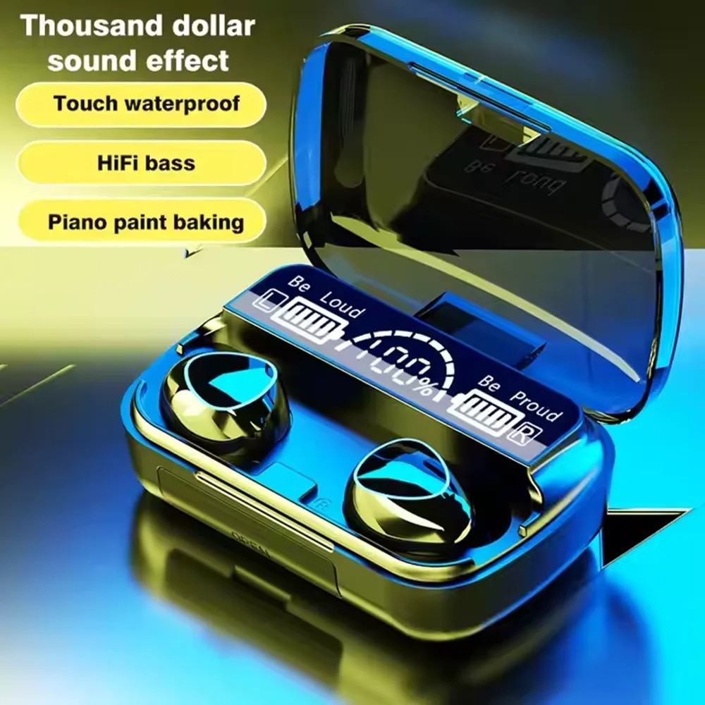 M10 Earphone Wireless Headset High Quality Perfect Sound Earbuds Sports Game