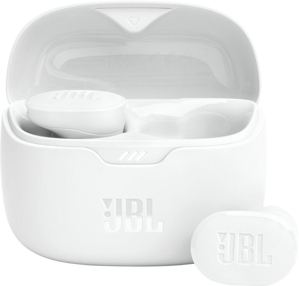 Brand New JBL Tune Buds Pure Bass Wireless Zero Noise Cancelling Earbuds – White