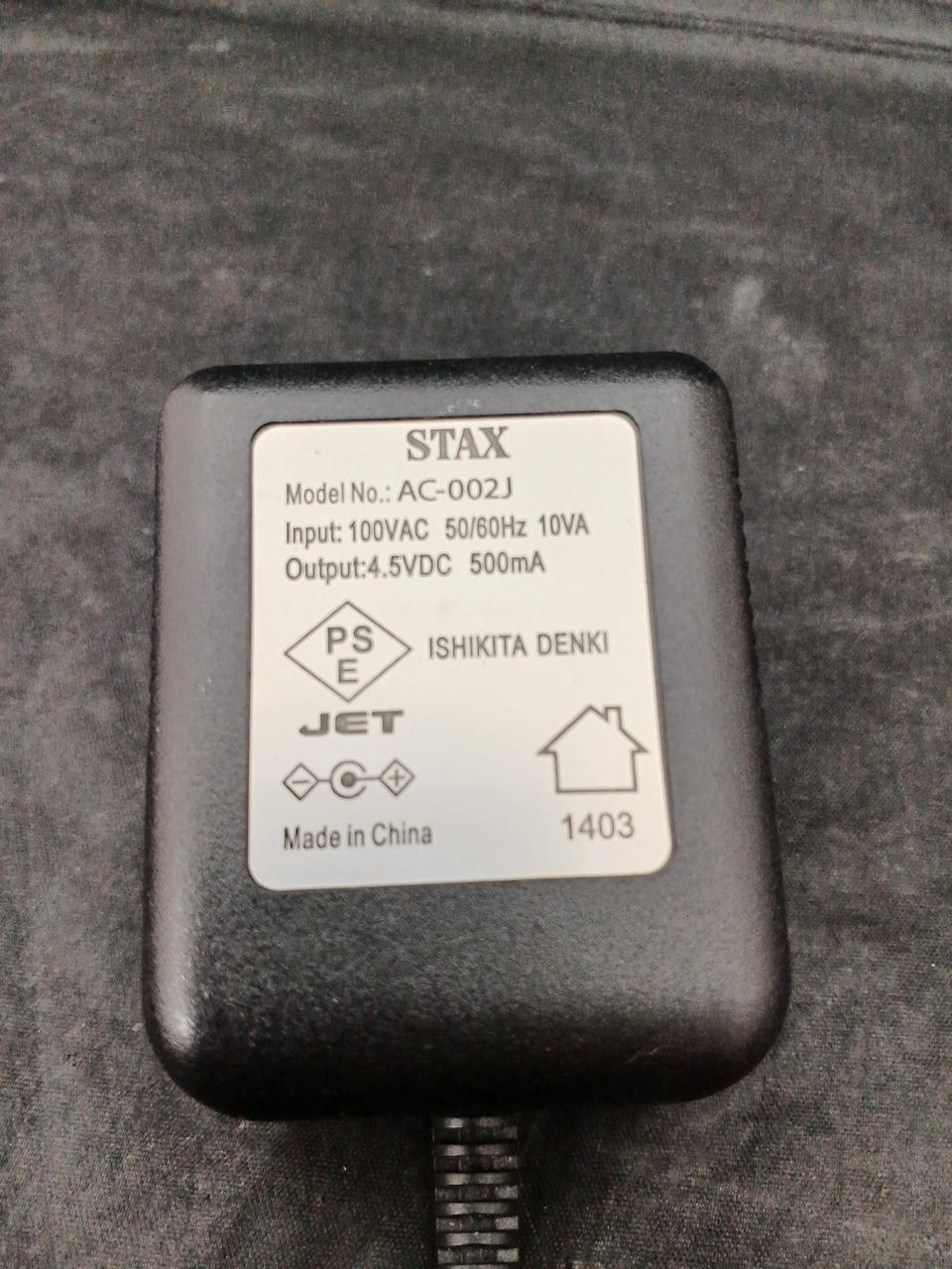 STAX SRS-002 SR-002 Earspeaker + SRM-002 Driver Unit Fully Working JAPAN