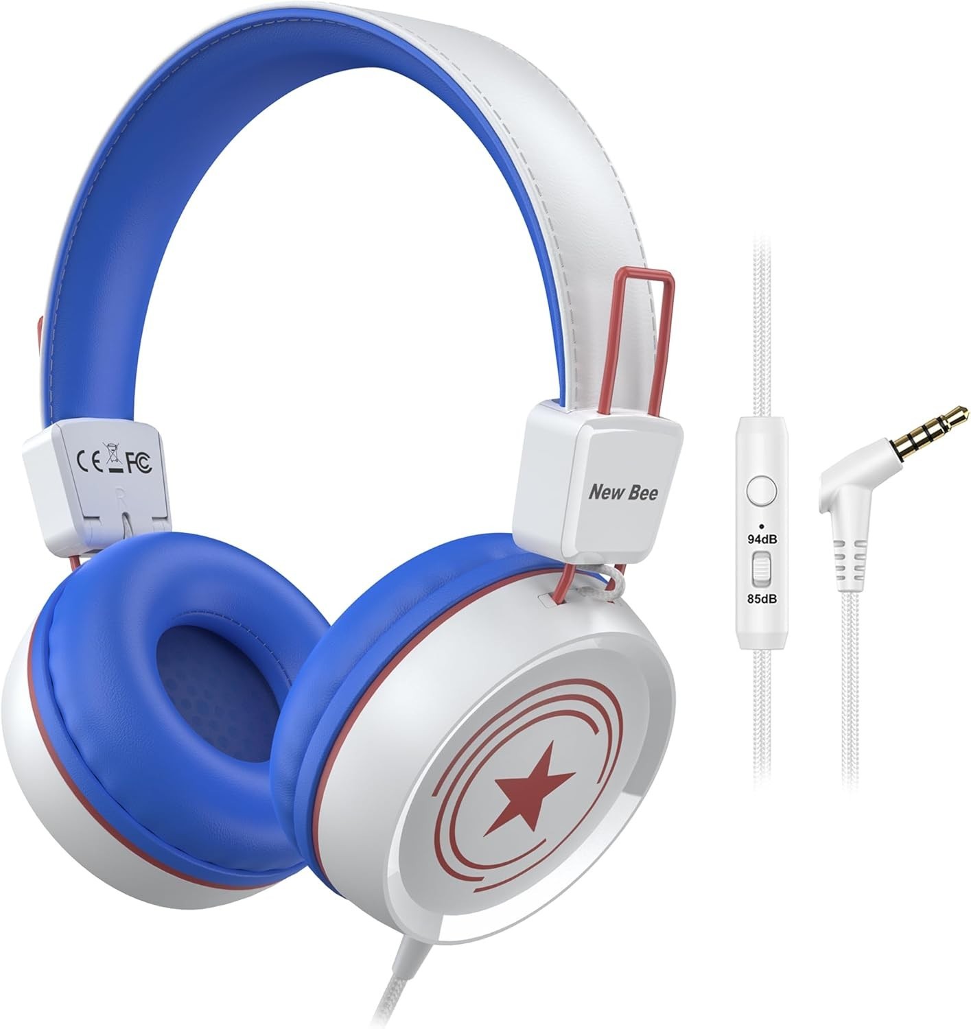 Comfortable Kids Headphones with Sound Isolation & Built-in Mic – Travel Ready