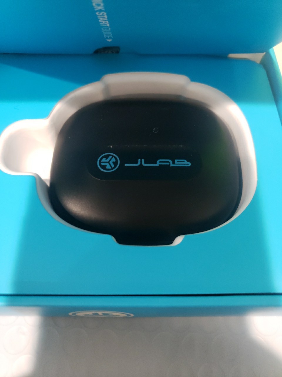 JLab – Epic Open Sport Air Conduction Wireless Earbuds – Black Open Box
