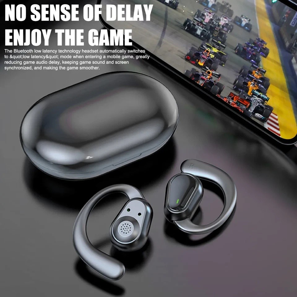 TWS Bluetooth 5.3 Headset Wireless Earphones Earbuds Stereo Headphones Ear Hook