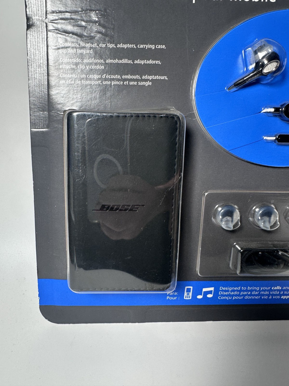 NEW Bose Mobile In-Ear Headset 331383-2020 Black