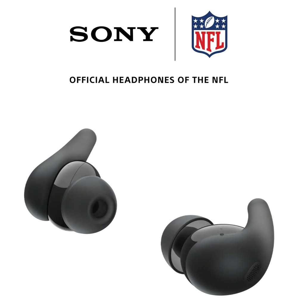 Sony LinkBuds Fit Truly Wireless Earbud Headphones – Black w/ Accessories Bundle