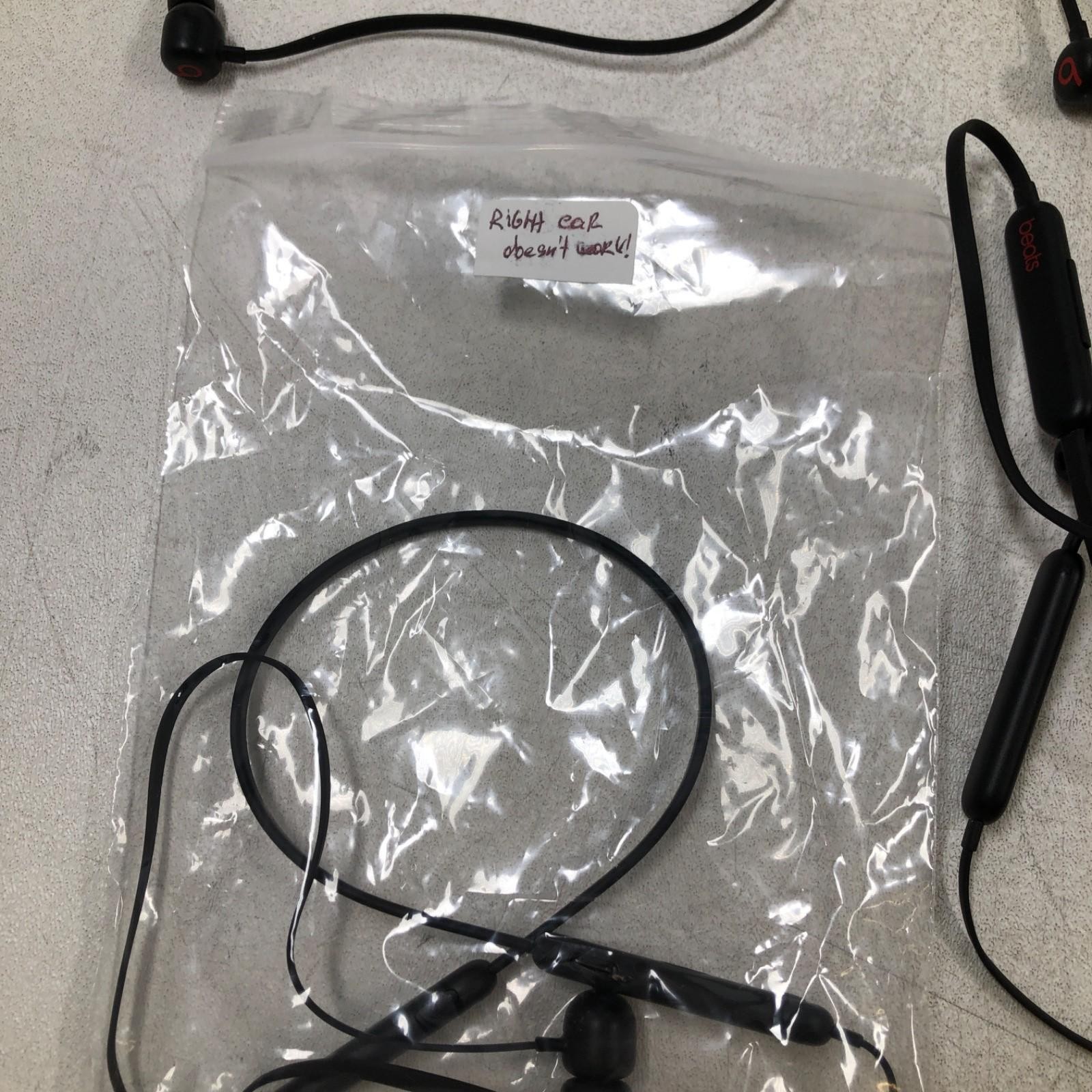 FOR PARTS LOT OF 15 Beats Flex Wireless Bluetooth Earbuds Earphones – Black/Whit