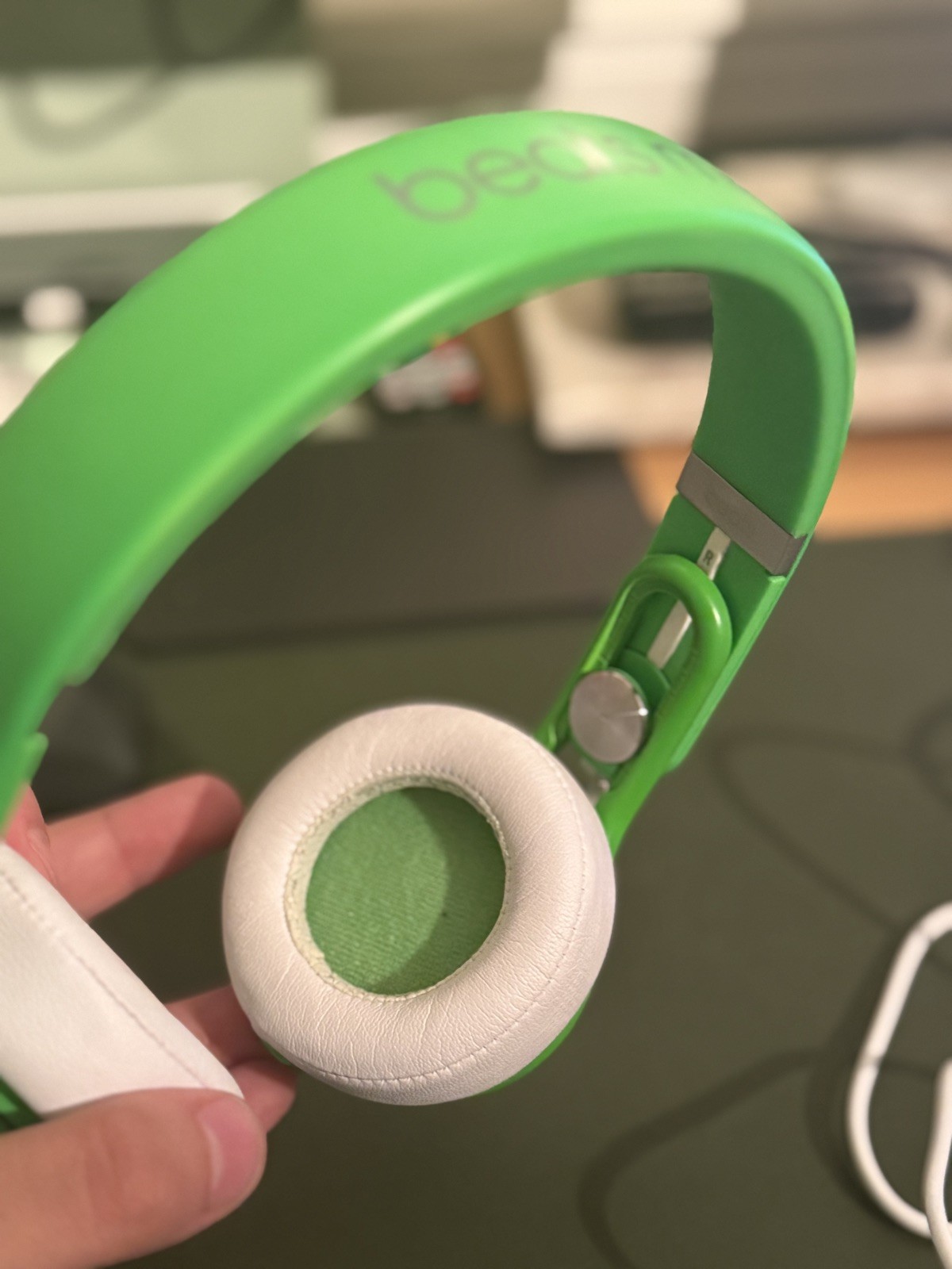 Beats by Dr. Dre Mixr On-Ear Headphones – Green Color, Grade A, Tested+Rare 🔥
