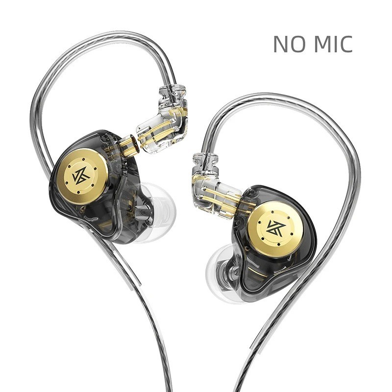 KZ EDX Pro HiFi Wired In-Ear Earphones Bass Stereo IEM 3.5mm w/ Mic Option