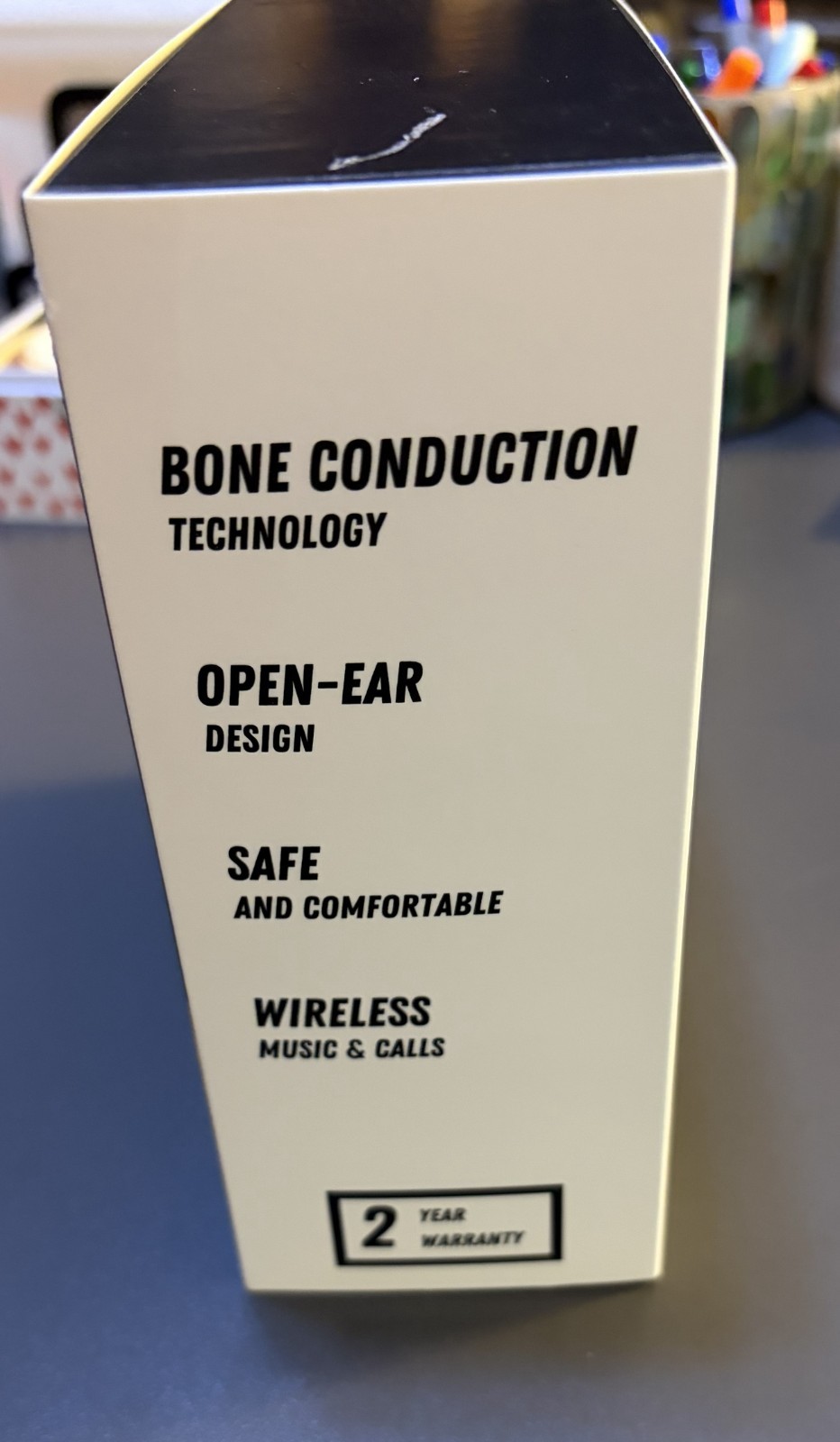 Bonesoundz Pro Bone Conduction Headphones Pink Waterproof Bluetooth Open Box