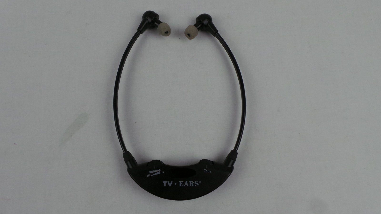 TV EARS WIRELESS HEADSET SYSTEM TV HEARING AID DEVICE ANALOG