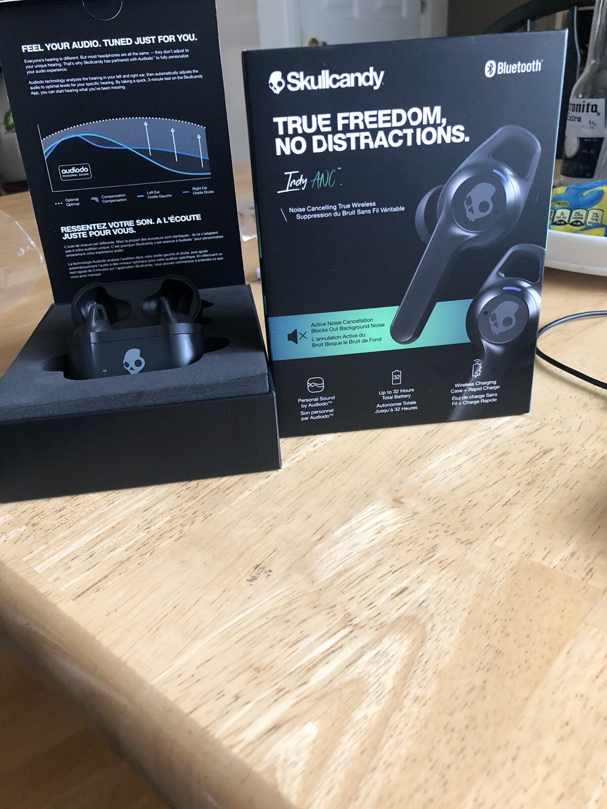 Skullcandy Sesh ANC XT True Wireless Earbuds S2TEW Noise Canceling – Black