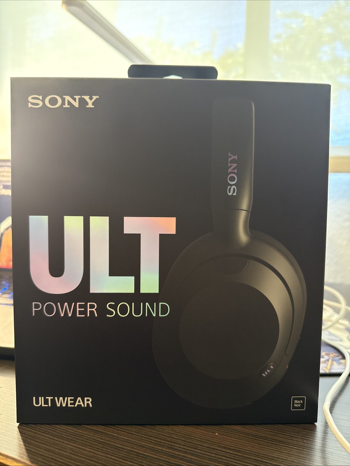 Sony ULT WEAR 900N Wireless Noise Cancelling Bluetooth Headphones Black NEW.