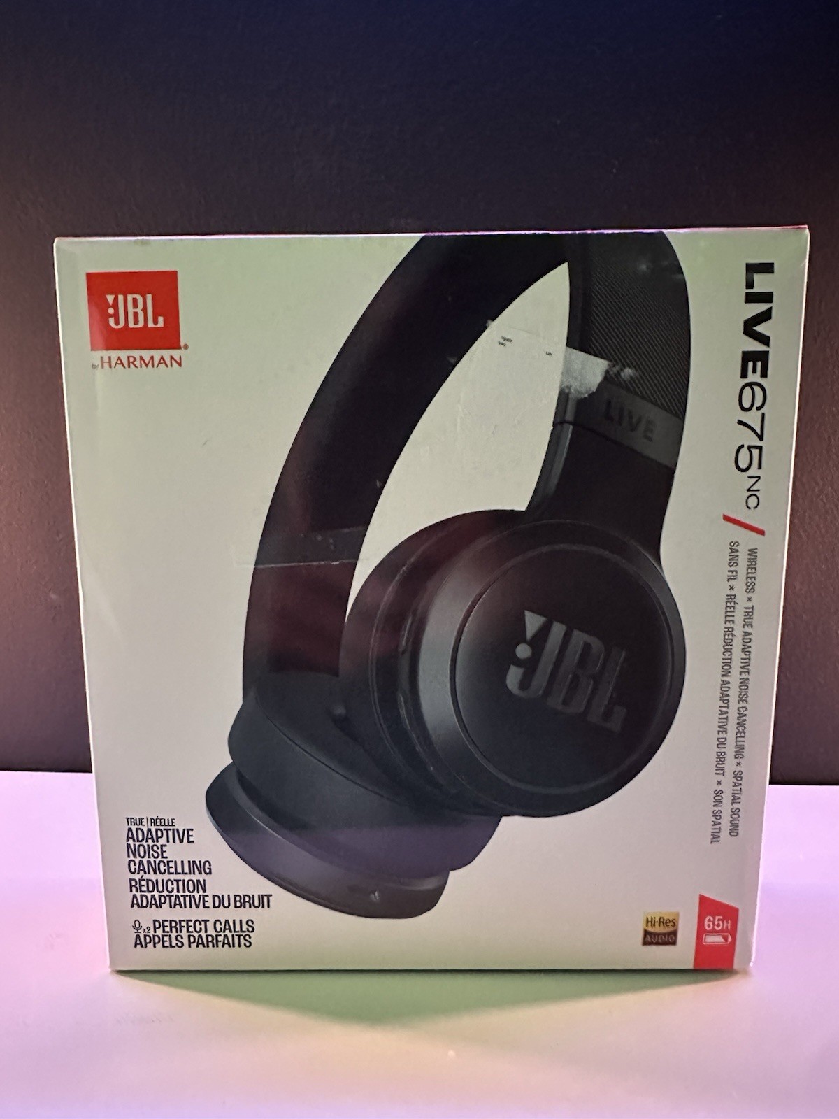 JBL Live 675NC Wireless Headphones – Grade A Open Box