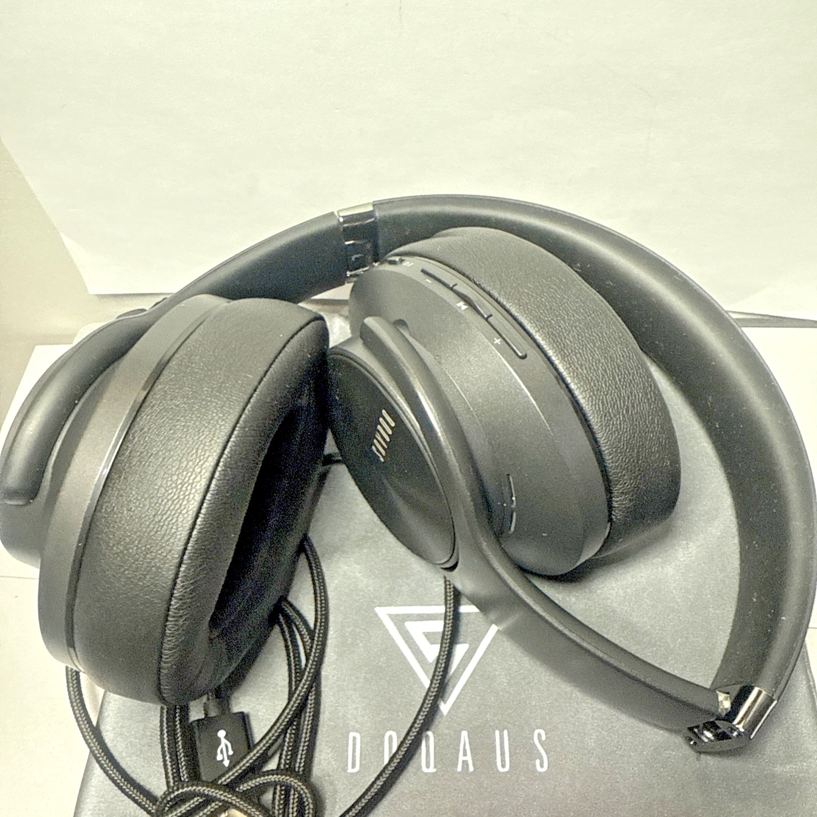 DOQAUS LIFE 3 Bluetooth Headphones Wireless 90 Hrs Playtime Black