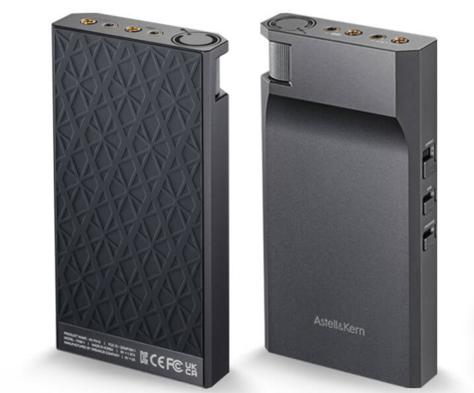 Astell & Kern AK PA10 Portable Class-A Amp 4.4mm True Balanced Ups Graphite Gray