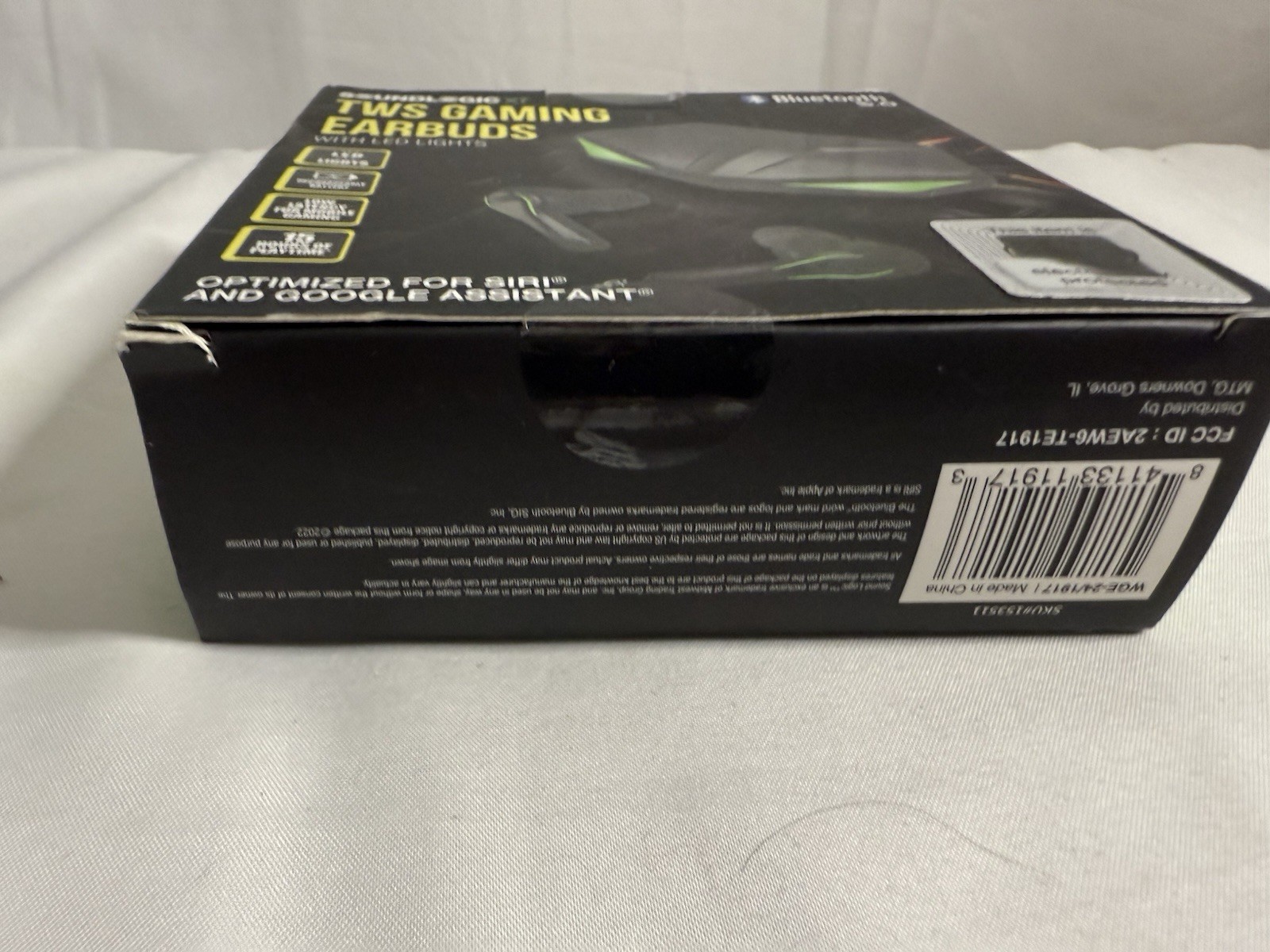 SoundLogic XT TWS Gaming Earbuds With LED Lights