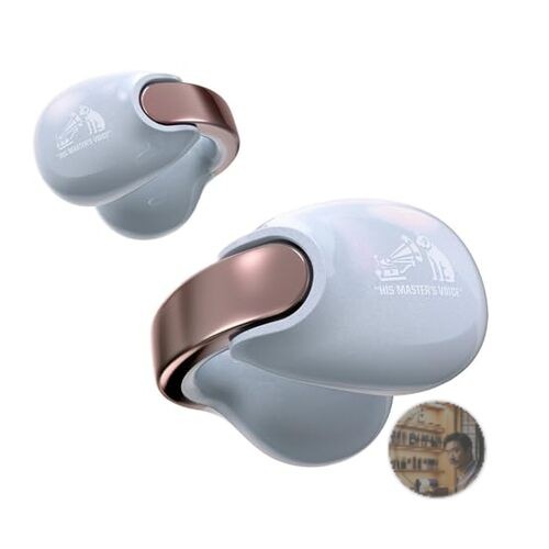 JVC Kenwood HA-NP1T-AN Wireless Open-Ear Bluetooth 5.3 Earbuds Eternal Blue