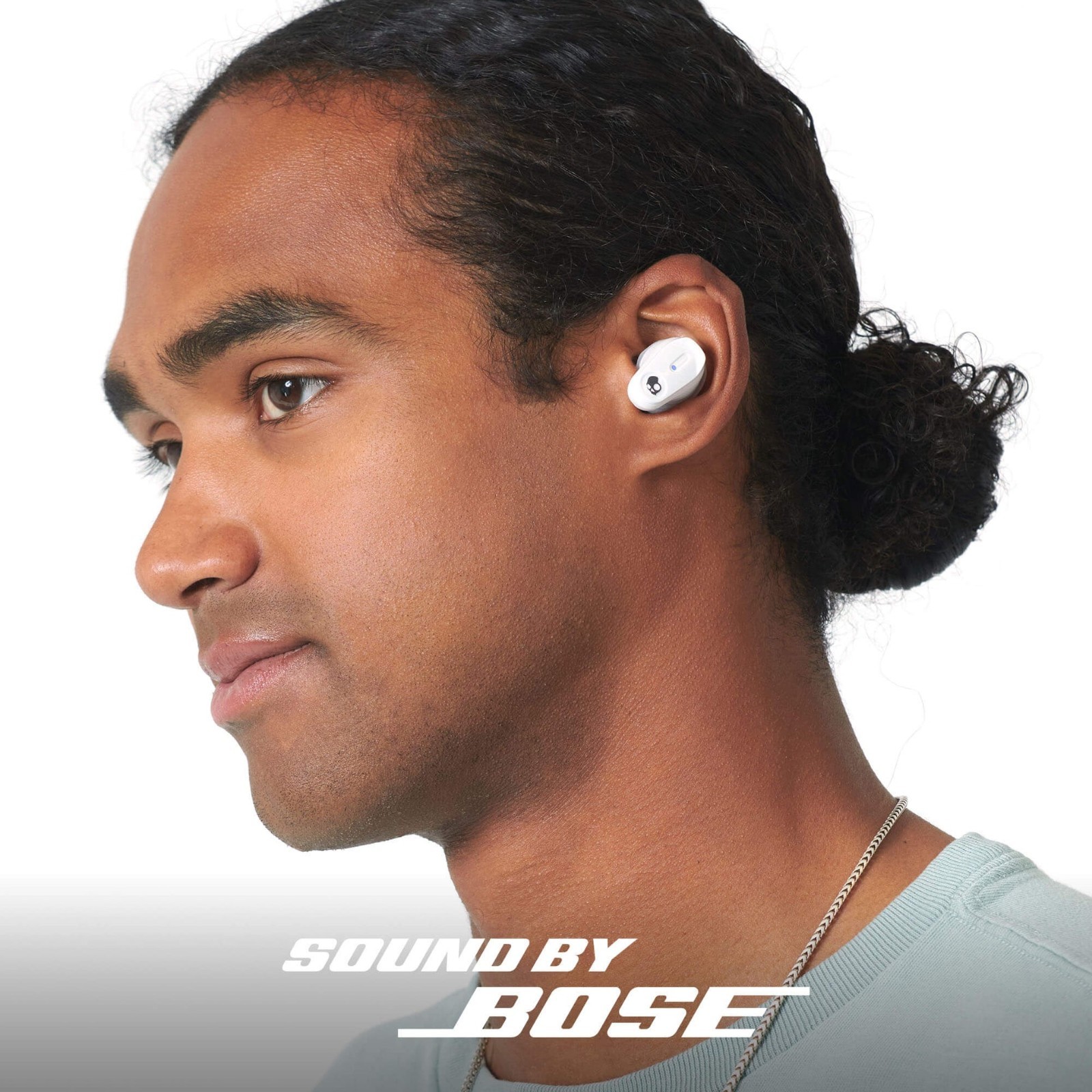 Skullcandy Method 540 ANC Wireless Earbuds Noise Cancellation By Bose – White