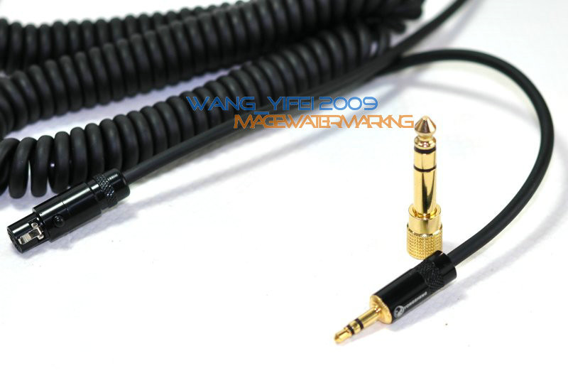 Replacement Coiled Headphones Cable For Q701 K702 K271 K272 K240 K141 K171 K181
