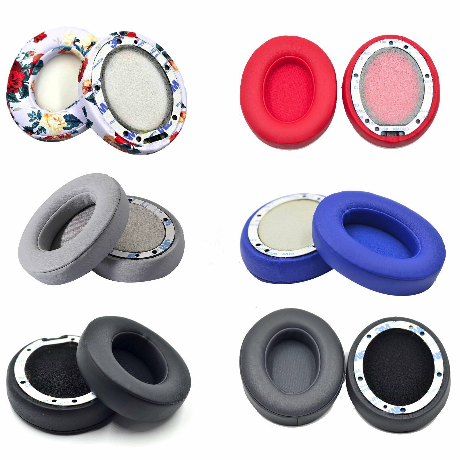 Replacement Ear Pads Foam Cushion For Beats Studio 2.0/3.0 Wireless Headphone