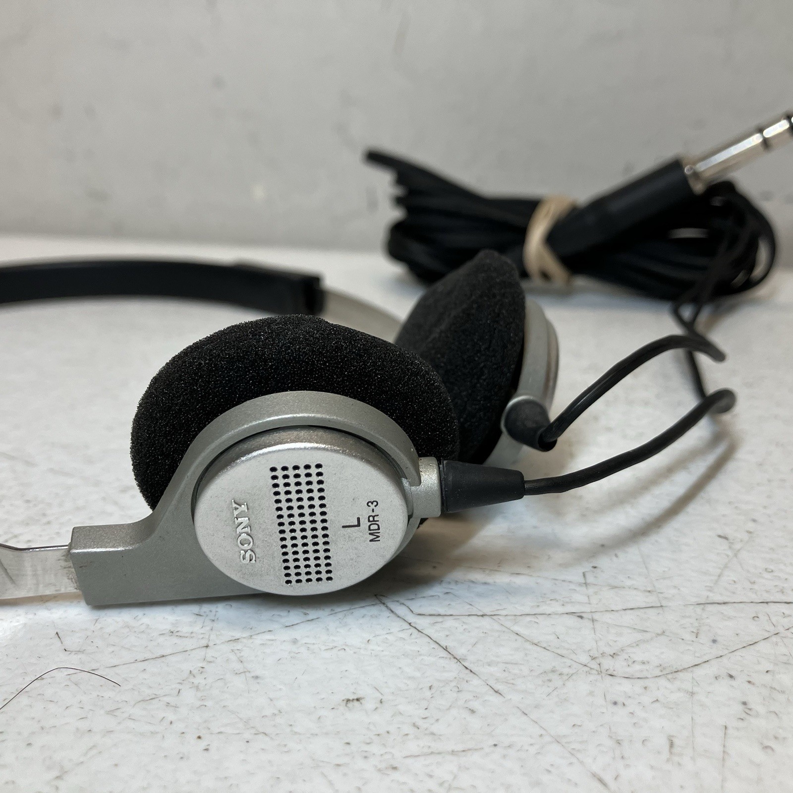 Vintage 1980’s Sony MDR-3 Stereo Headphones- Great Condition- Tested And Works!