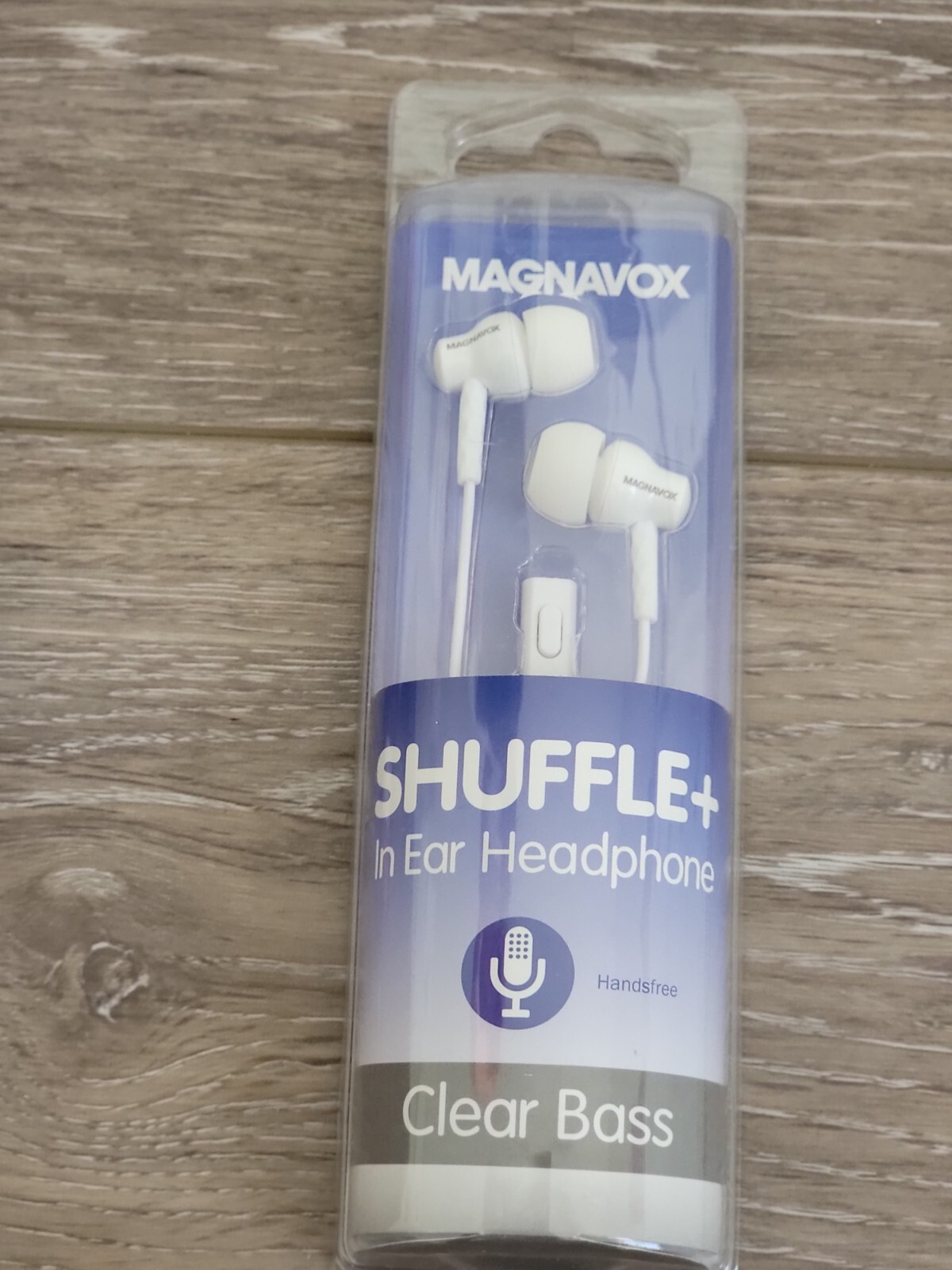 Magnavox Shuffle + MHP4851 In Ear Headphones w/ Handsfree Mic & Music Ctrl