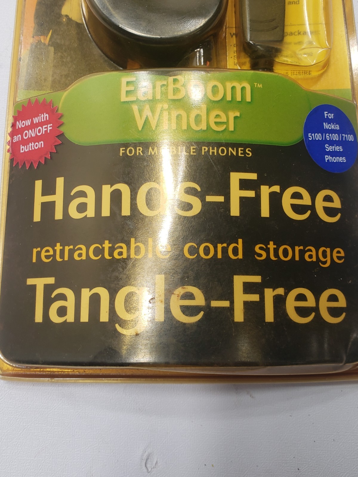 Jabra EarBoom Winner Hands-Free Retractable Cord Earphone Nokia 5100 6101