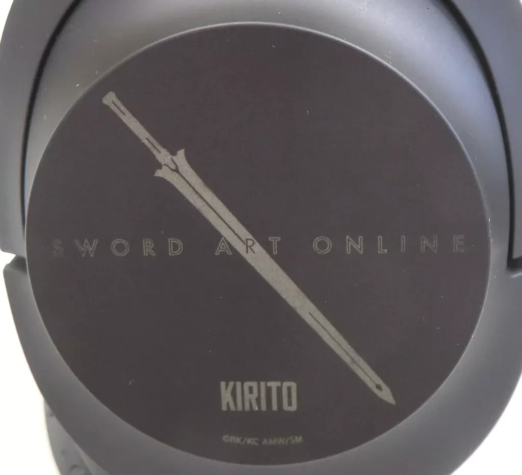 Kirito Sword Art Online Wireless Headphones Charcoal Black Noise Cancelling
