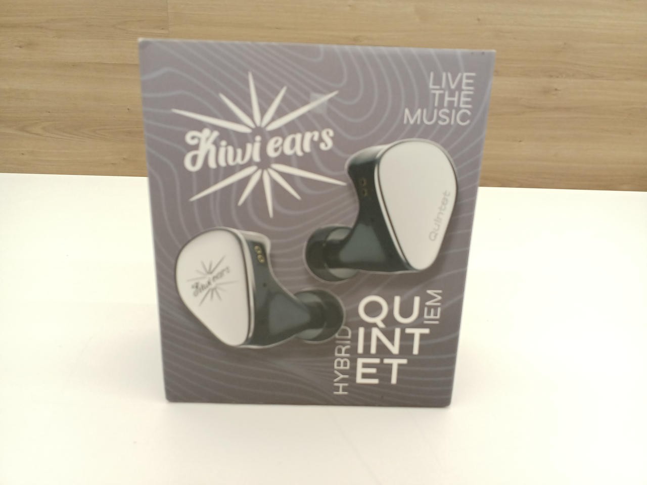 KIWIEARS QUINTET Wired In-Ear Earphones, 10mm Driver, 32Ω, 1.2ft Cable