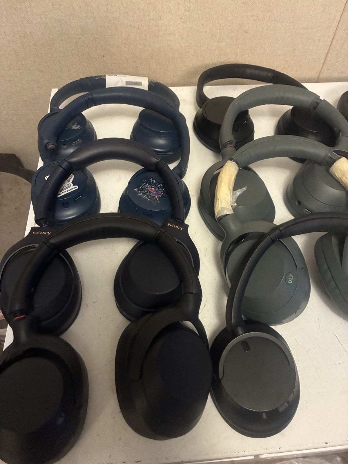 Lot Of 10 Sony Headphone WH1000XM4 , WHULT900N , WHCH720N Noise Canceling,