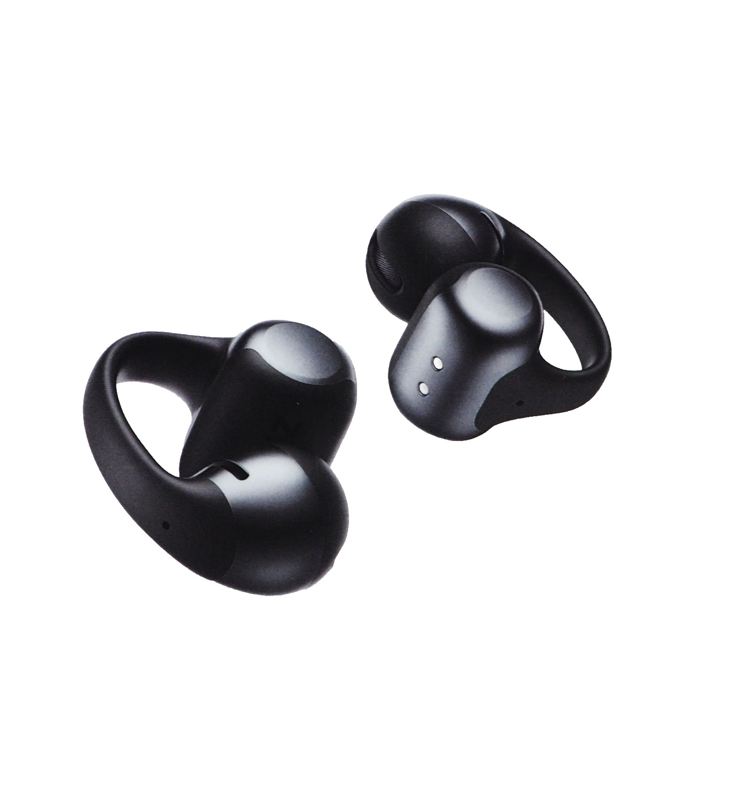 Shokz – OpenDots ONE Open-Ear True Wireless Earbuds Dolby Audio IP54- Black E310
