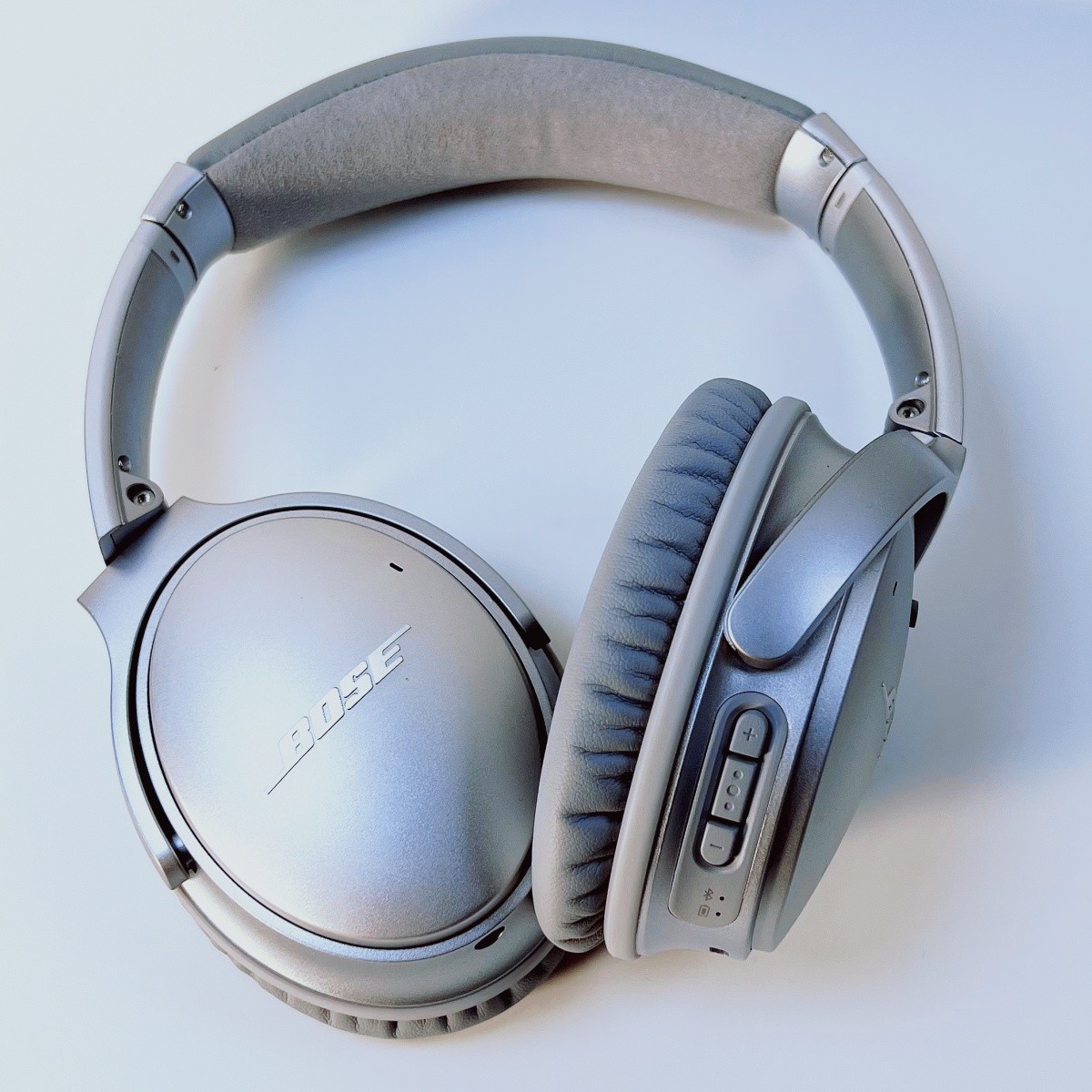 Bose QuietComfort QC 35 I Noise Cancelling Bluetooth Headphones QC35 i Silver