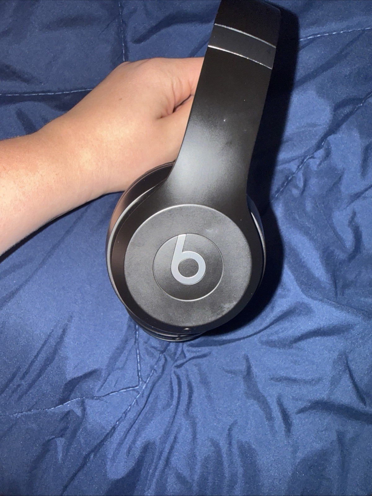 Beats By Dr Dre Solo 4 Headphones Slightly Used Black Color