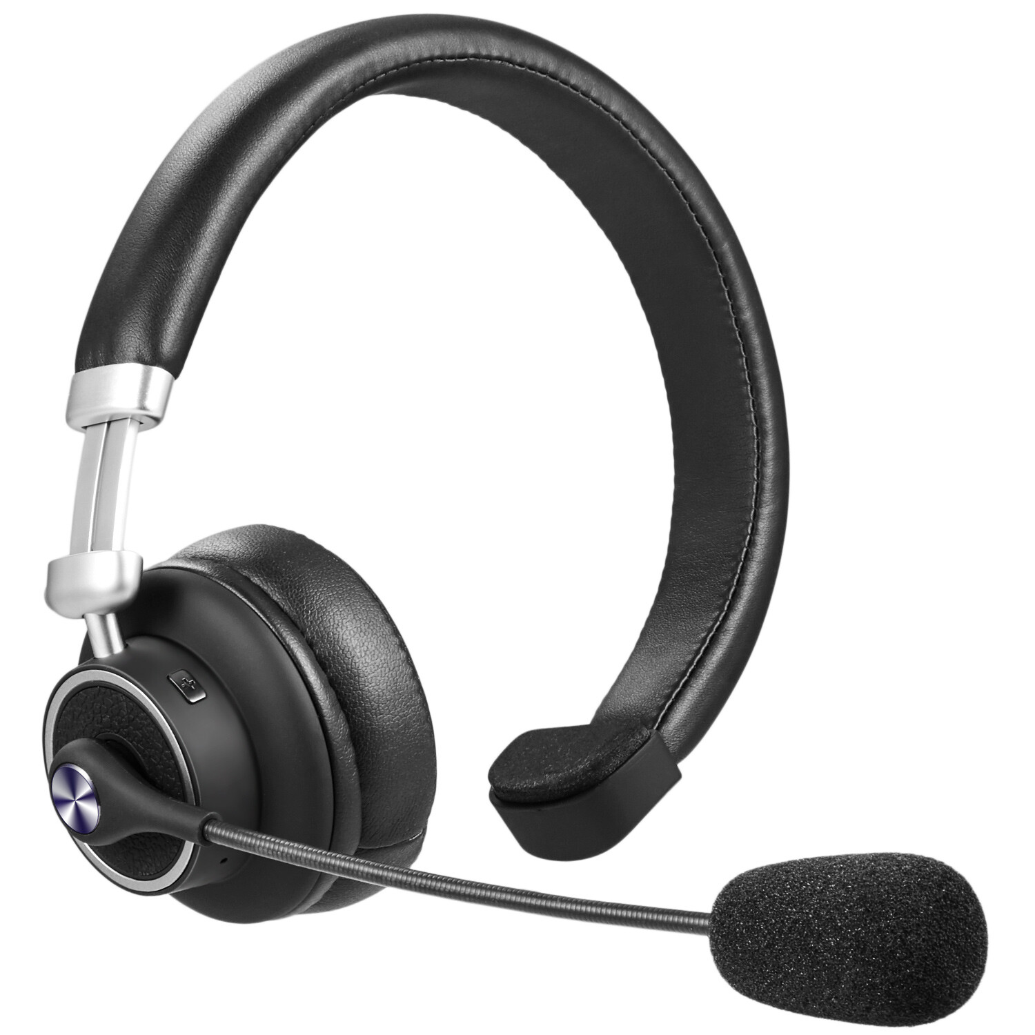 Wireless Headset with Mic for Zoom Skype Meeting Home Office Driver Clear Sound
