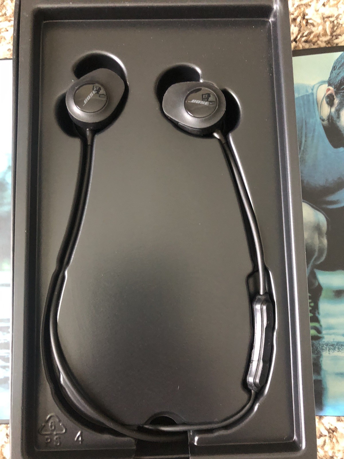 Bose Soundsport In-Ear Wireless Headphones – Black (761529-0010) New Open Box