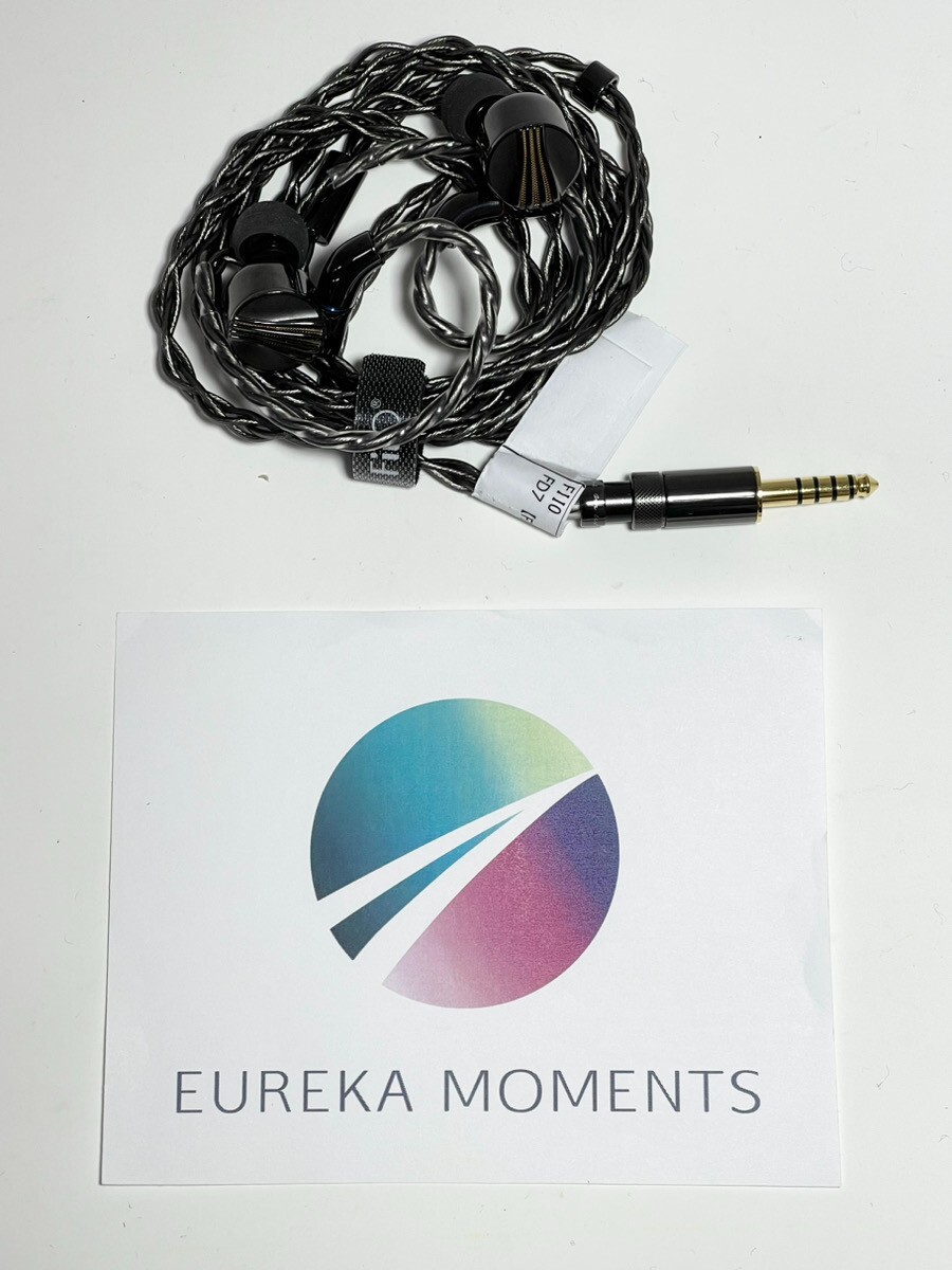 FIIO FD7 Flagship IEM Pure Beryllium 12 mm Single Dynamic Driver Used(A) w/Box