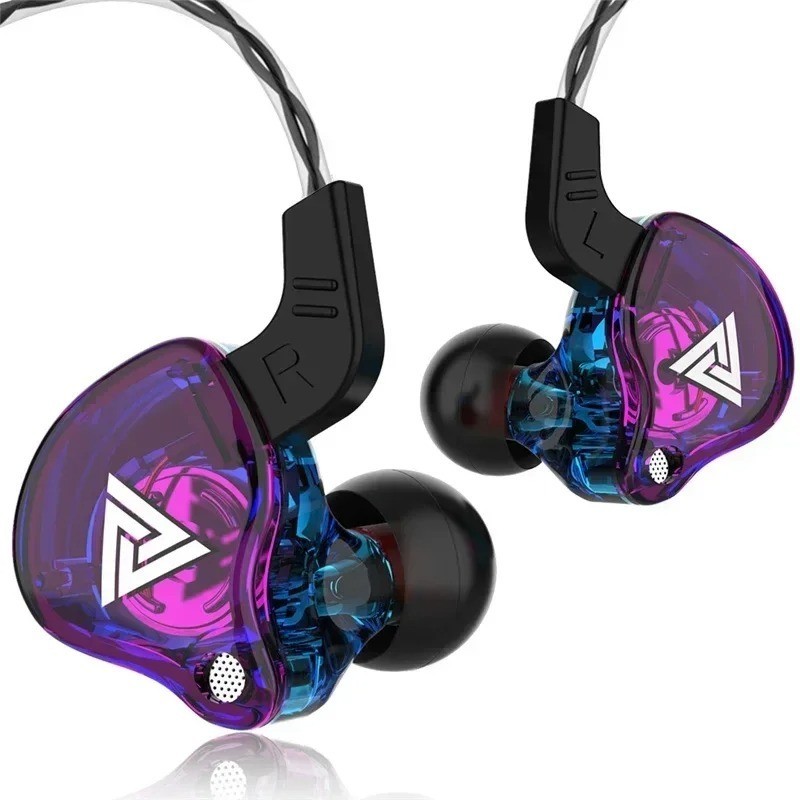 Wired Earphones with Microphone Stereo Bass Sports Earbuds HiFi In Ear Headset
