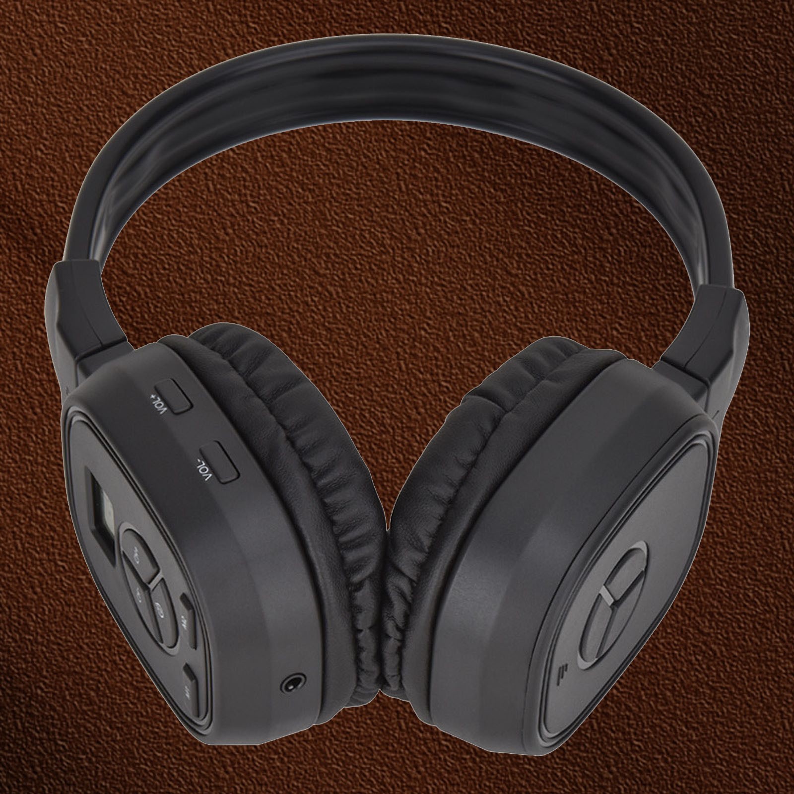 Foldable Receiver Over-Ear Headphone Supports FM (No AM) transistor radio