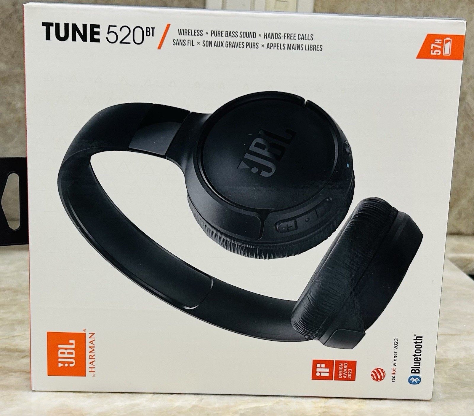 JBL By Harman Tune BT Bluetooth Headphones Wireless New Sealed
