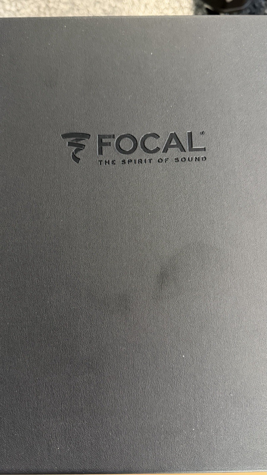 Focal Utopia Black Over-Ear Wired Headphones w/ Case, 5ft Cable 3.5/6.35