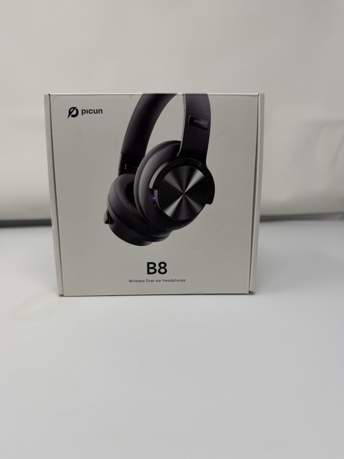 Picun B8 Bluetooth Headphones Wireless with 3 EQ Modes Over Ear Headphones,Black