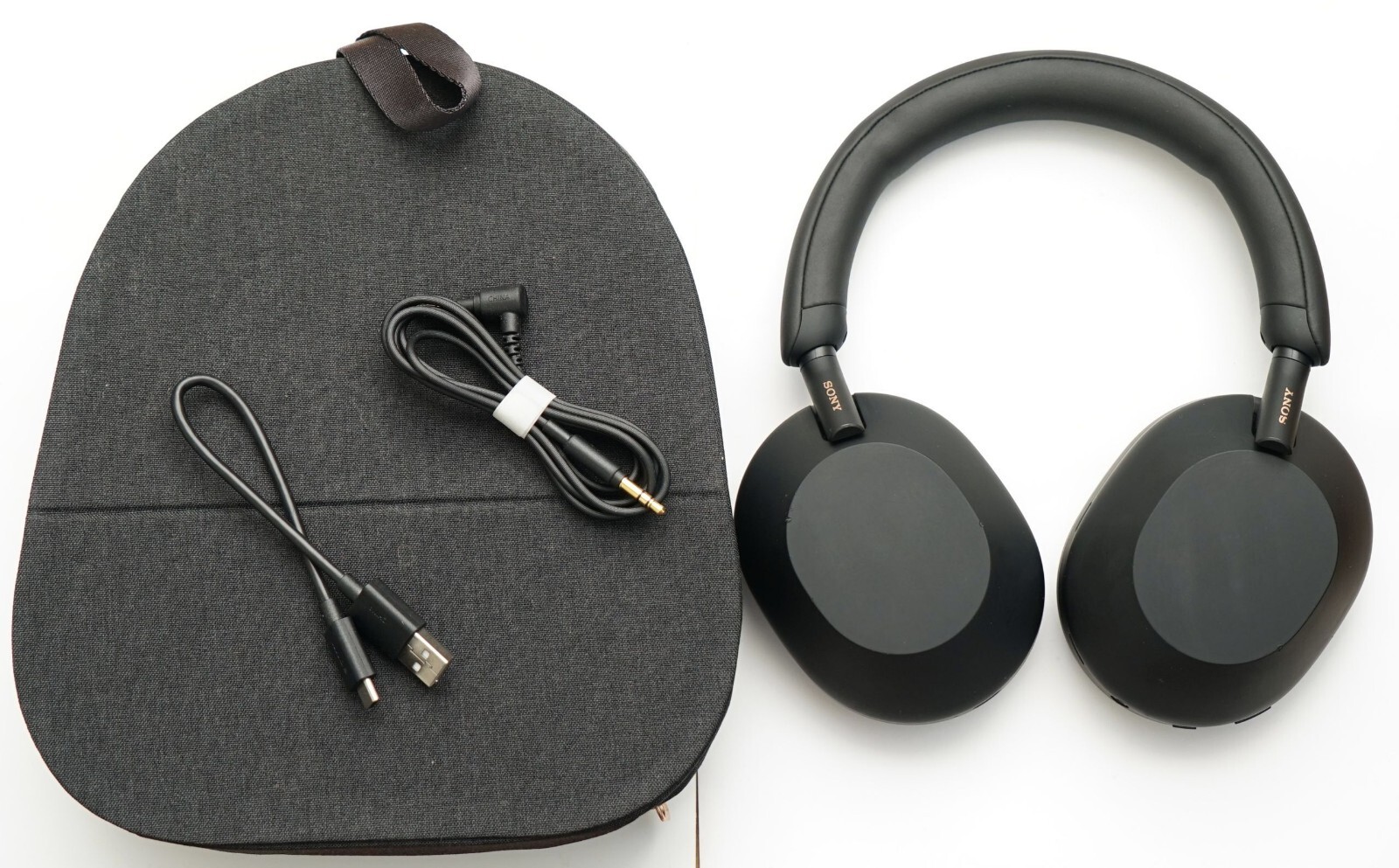 Sony WH-1000XM5/B Headphones Over-Ear Noise Canceling Wireless Black WH1000XM5
