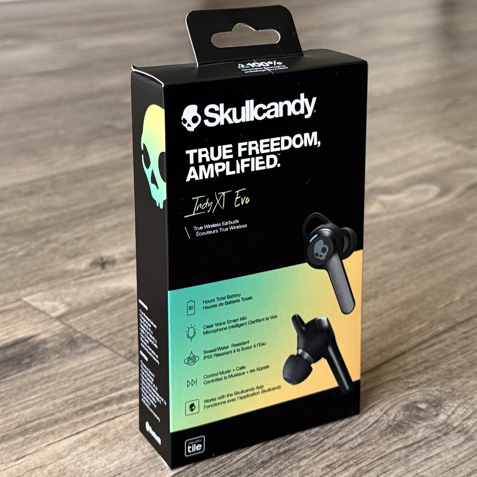 Skullcandy Indy XT Evo True Freedom Wireless Bluetooth Headphones Black S2IVW