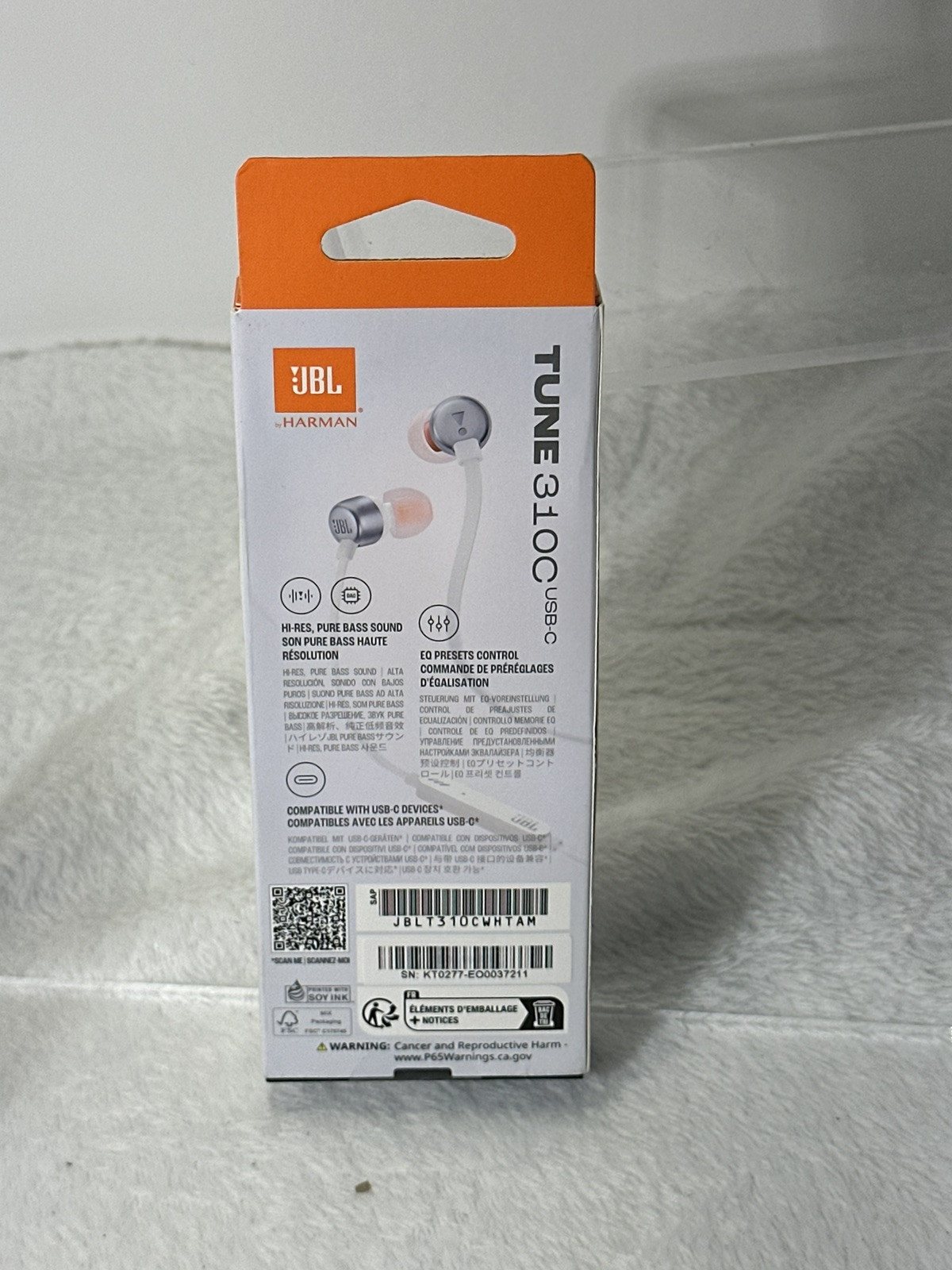 JBL Tune 310C USB Wired In-Ear Headphones
