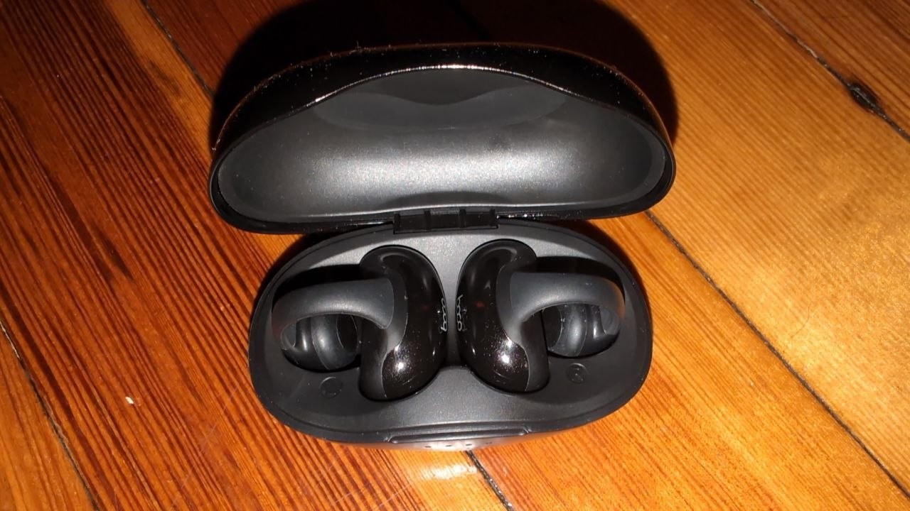 Boco Peace SS-1 Bone Conduction Earphones, Black, Shipped from USA