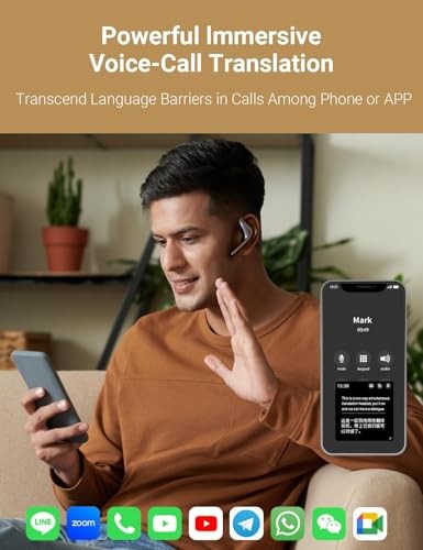 Timekettle W4 Pro AI Translator Earbuds – Real-Time Translation, 40 Languages